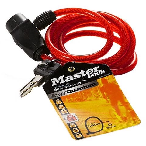 [Hỏa Tốc HCM] Khóa dây xe đạp Master 8127 - Hàng Chính Hãng