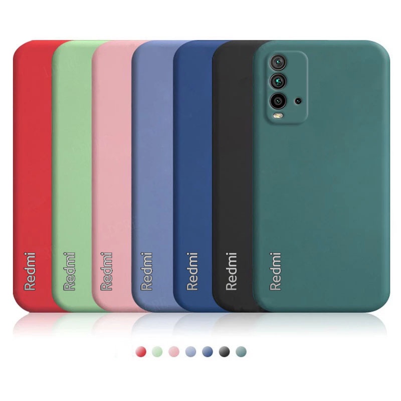 Ốp điện Candy TPU Xiaomi Redmi 9T / Redmi 9T NFC / Redmi 9 Power Case Square Soft Silicagel Cover