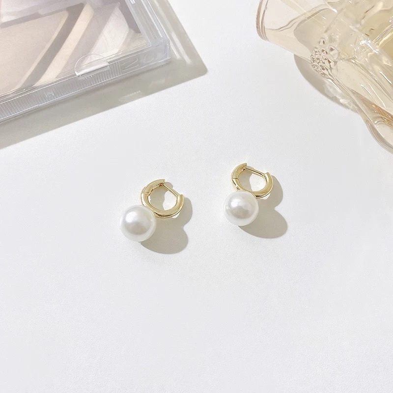 Khuyên tai đính hạt phong cách hàn quốc - Maben