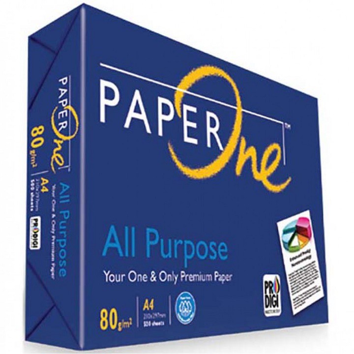 Combo 2 ream Giấy A4 PaperOne DL 80 gsm - Indonesia