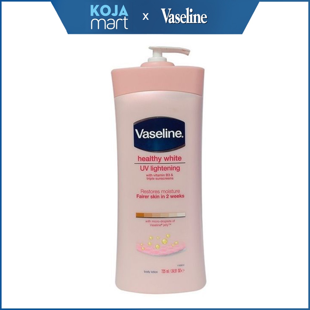 Sữa dưỡng thể Vaseline Healthy White UV Lightening Body Lotion 725ml