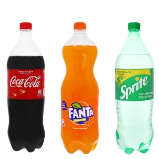 Nước Giải Khát / Nước Ngọt Có Gas Các Loại Chai 1.5L