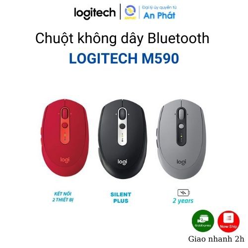 Chuột Không Dây Logitech M590 Slient - Hàng Chính Hãng