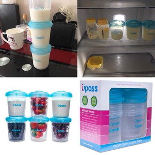 BỘ CỐC TRỮ SỮA UPASS 200ML