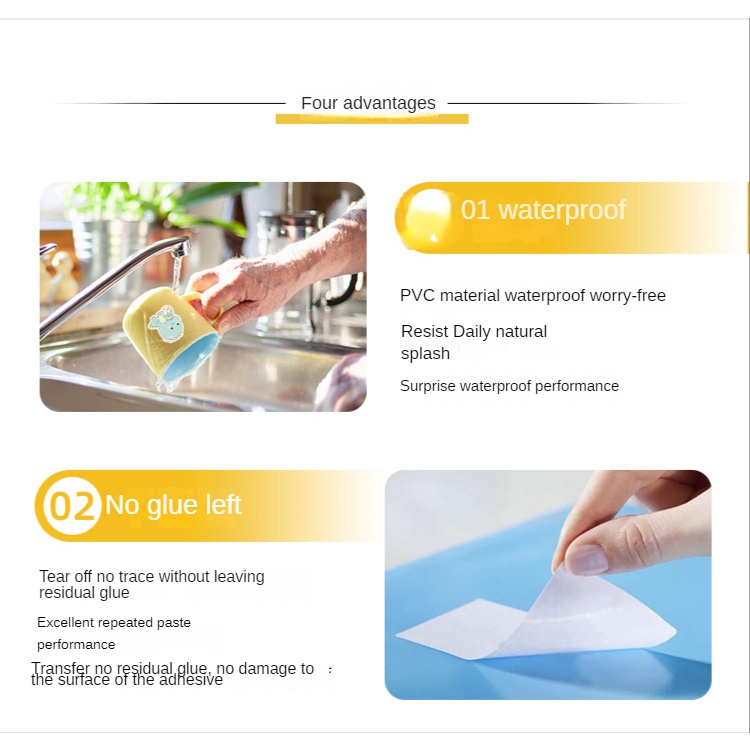 Set 50 Miếng Dán Trang Trí Cốc Nước / Điện Thoại Hình Khủng Long Hoạt Hình Chống Thấm Nước