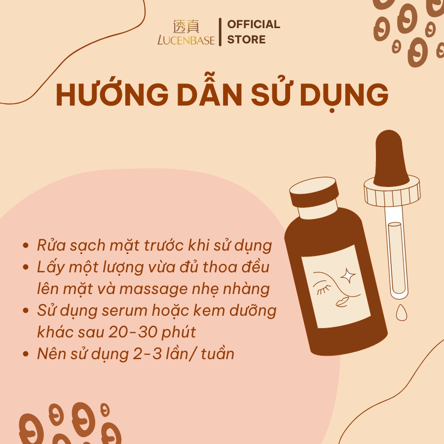 Tinh chất serum areginine LUCENBASE căng bóng da 30ml