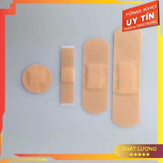 [DEAL SỐC] Hộp 100 miếng Băng gạc y tế dán vết thương nhiều kích cỡ