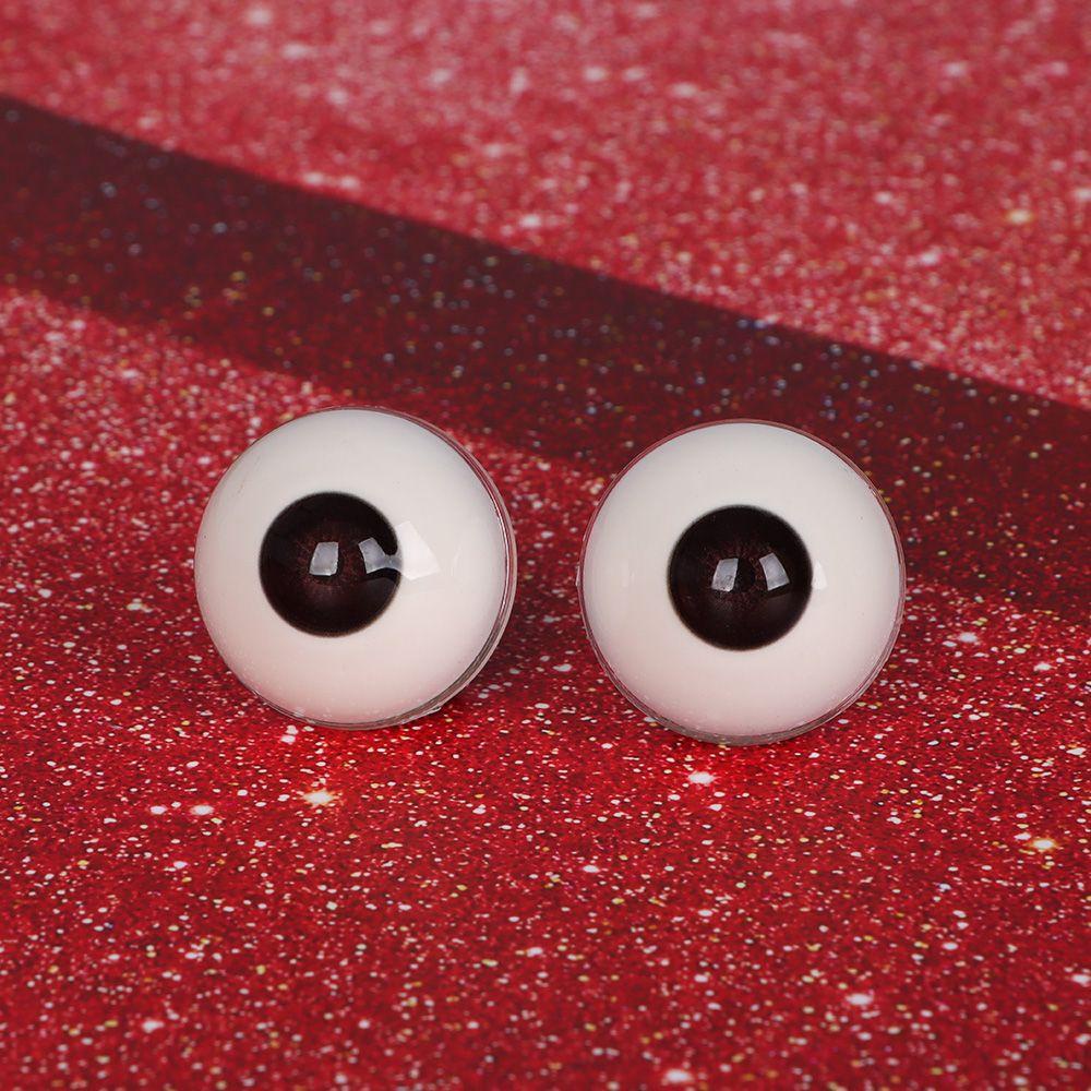 1 Cặp Mắt Kính Màu Cầu Vồng Chất Lượng Cao Cho Búp Bê BJD