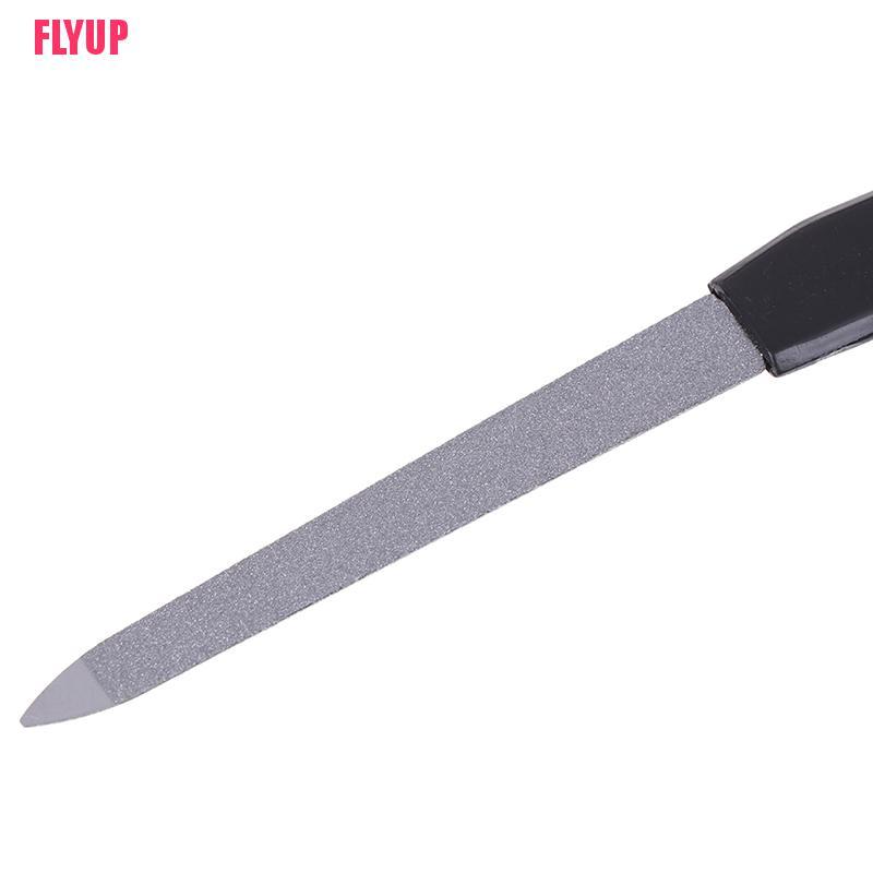 1 Cây Dũa Móng Tay Bằng Thép Không Gỉ Hai Mặt Dành Cho Nữ