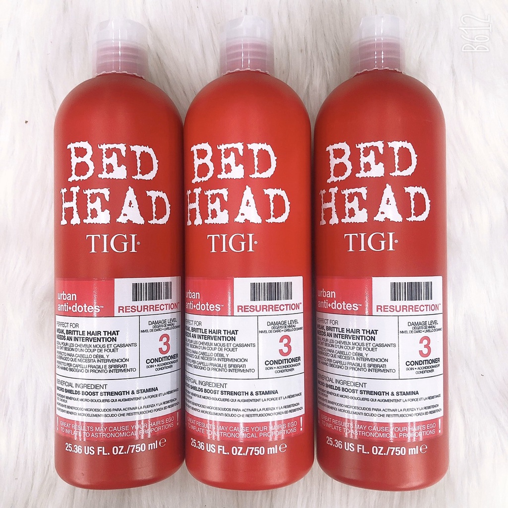 Dầu xả dành cho tóc hư tổn bed head TIGI 750ml ( hàng chính hãng )