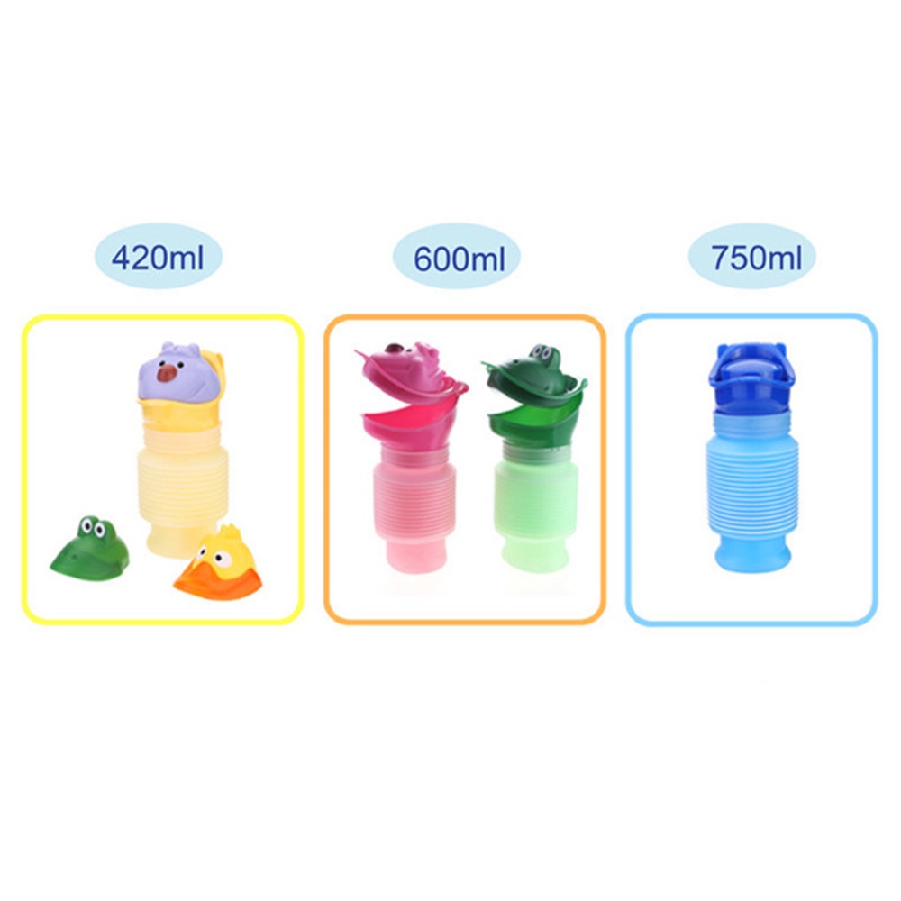 KUNHEV Bình Đi Vệ Sinh Khẩn Cấp 750ml Có Thể Gấp Gọn Linh Hoạt Tiện Dụng Mang Theo Du Lịch Cắm Trại