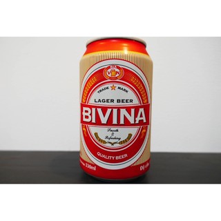 Thùng 24 Lon Bia BIVINA 330ml
