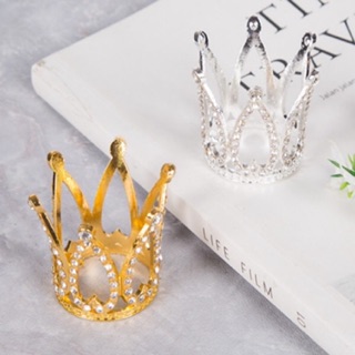 Vương miện bé trang trí bánh