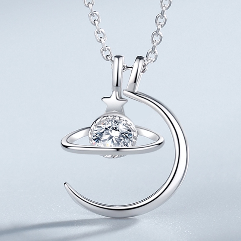 Vòng cổ Hình Hành Tinh Mặt Trăng Thời Trang Cho Nữ