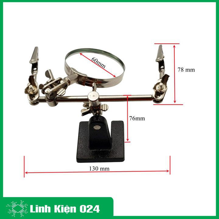 Bộ Kính Lúp Đa Năng Có Tay Kẹp