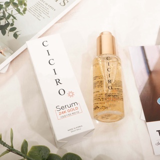 Tinh chất dưỡng da, Serum 24k Gold giúp da luôn săn chắc, mịn màng và ngăn ngừa mụn Ciciro Hàn Quốc 50ml