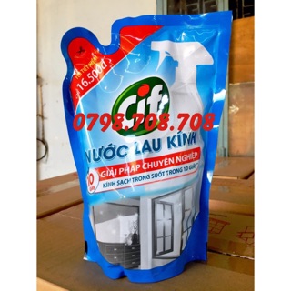 Cif lau kính dạng túi 520ml