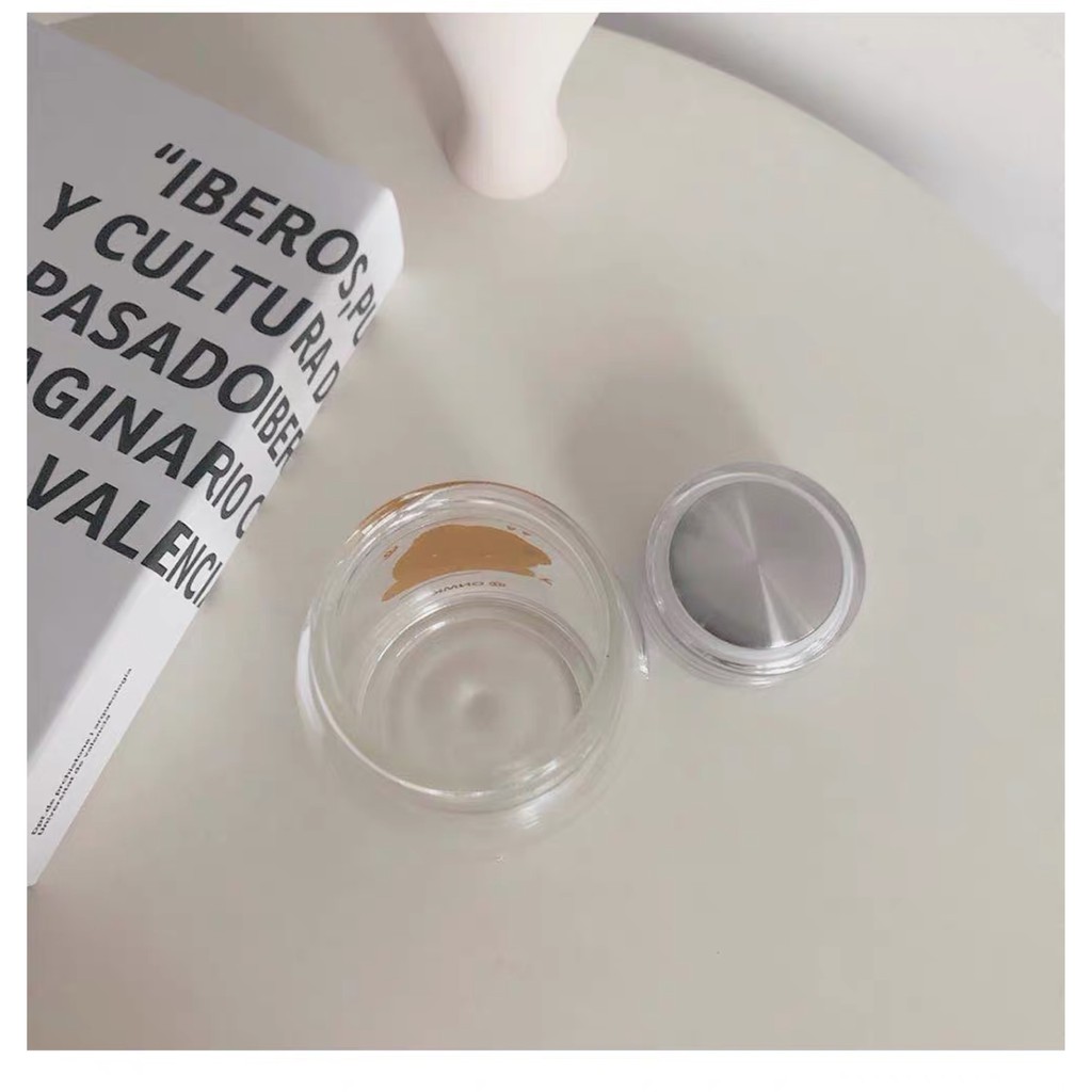 Bình đựng nước thủy tinh họa tiết gấu xinh xắn | BigBuy360 - bigbuy360.vn