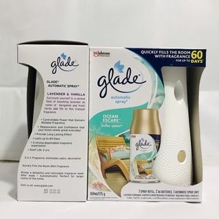 [CÓ SẴN] Máy xịt thơm phòng tự động Glade 3in1 (kèm clip hướng dẫn sử dụng)