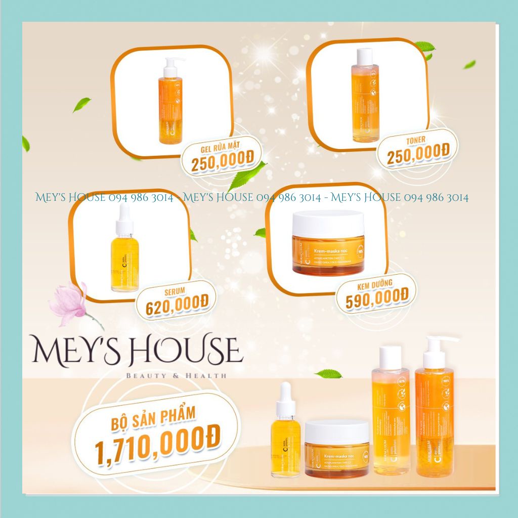 Serum Miraculum Asta.Plankton C - Active Face Serum Dưỡng Trắng Da, Giảm Đốm Sắc Tố và Trẻ hoá 30ml