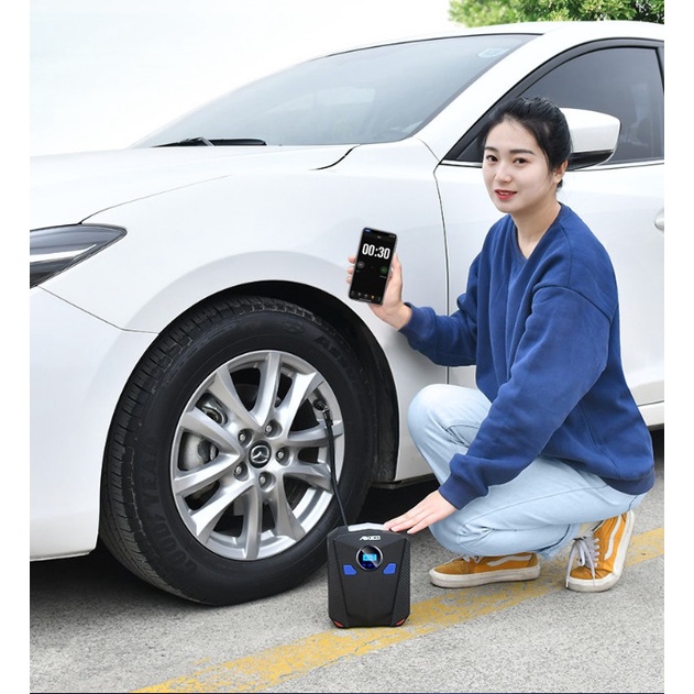 Bơm Aikesi ngắt tự động, có màn điện tử hiển thị số, bảo hành 12 tháng