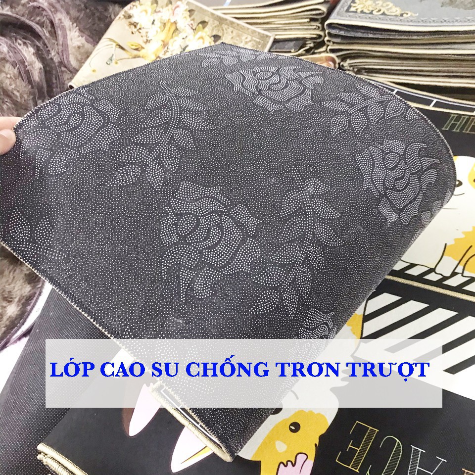 THẢM LAU CHÂN - THẢM CHÙI CHÂN 3D CHỐNG TRƠN TRƯỢT 40x60CM