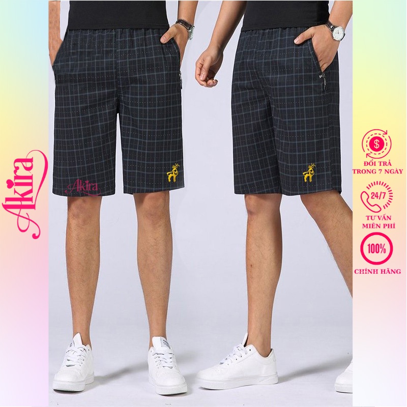 Quần Đùi Nam, Chất Liệu Thoáng Mát, Mặc Nhà Nhiều Màu Đủ Size Từ 45 - 85KG