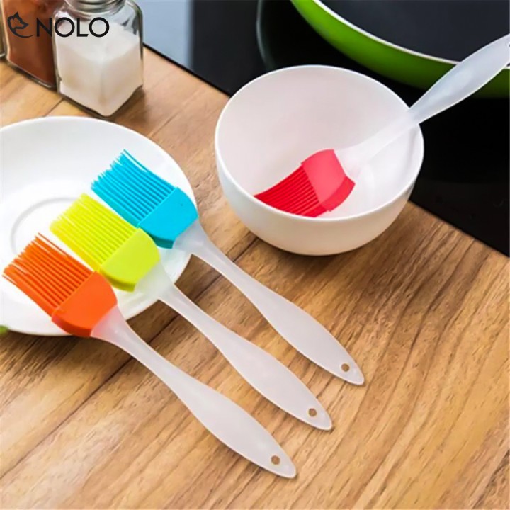 Combo 4 Cọ Quét Dầu Mỡ, Gia Vị, Nước Sốt Lên Thực Phẩm Chất Liệu Silicone An Toàn