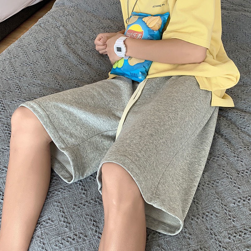 Quần unisex nam nữ thể thao basic 3 màu Trơn dáng oversize phong cách đường phố Hàn Quốc Ulzzang