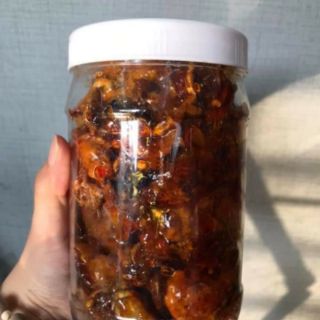 Mực rim ngào sate