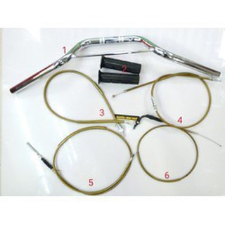 ghi đông xe 68 72 CL combo 6 món