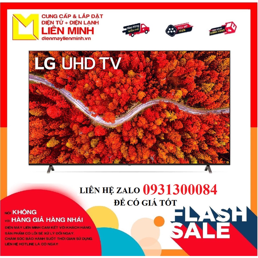 Smart Tivi LG 4K 86 inch 86UP8000PTB Mới 2021 (GIÁ LIÊN HỆ) - GIAO HÀNG MIỄN PHÍ HCM