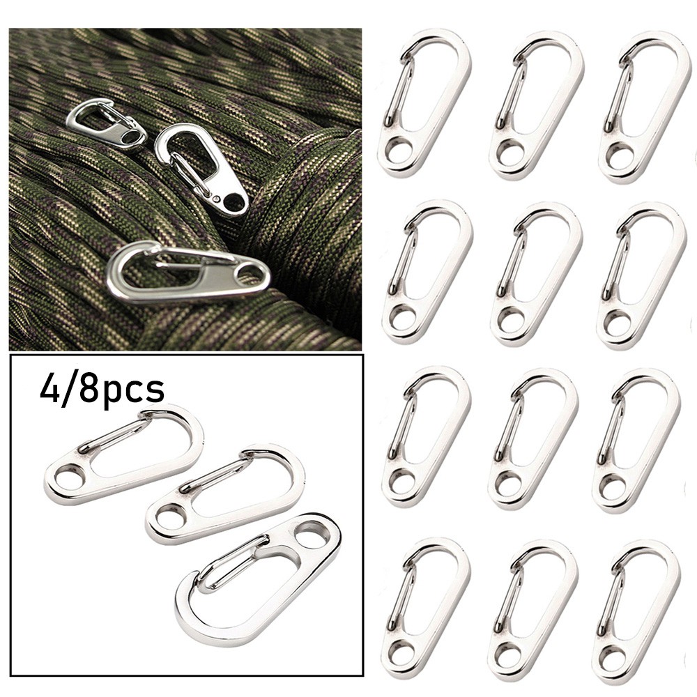 Gofidin 4/8 Móc Khóa Chữ D Mini Bằng Hợp Kim Nhôm Chất Lượng Cao