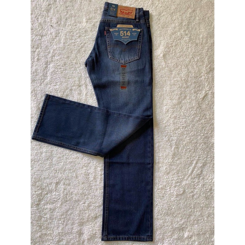 [Mã c3] Quần jean nam LEVI’S 514 xanh đen size 32