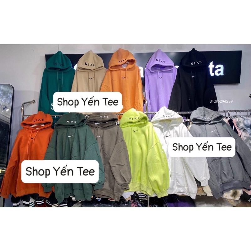 Áo hoodie thêu nai có túi