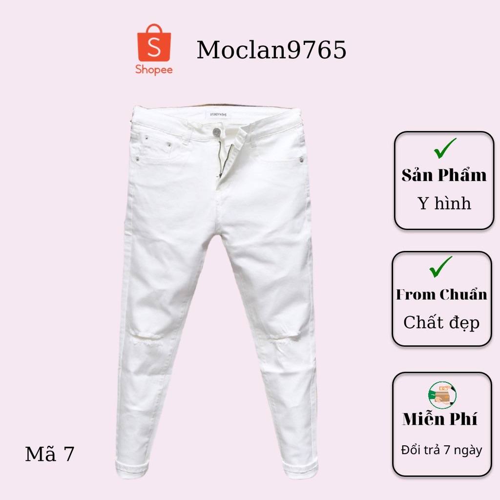 Quần jean nam cao cấp, chất liệu bò ( jean ) mềm mịn, from chuẩn, có nhiều mẫu đi kèm Moclan87