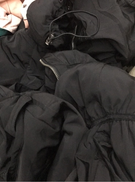 Khoác da lộn lông