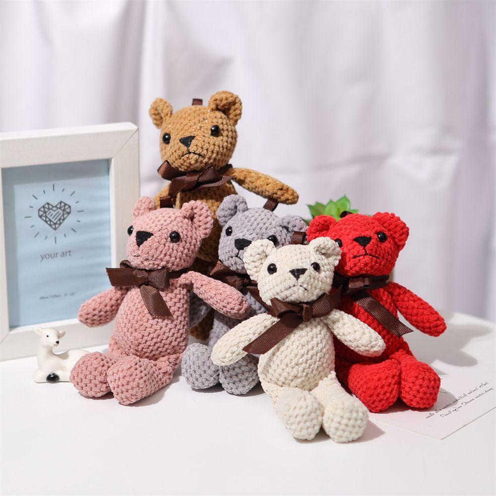 Gấu Teddy Nhồi Bông 16CM Dễ Thương Dành Cho Trang Trí Tiệc