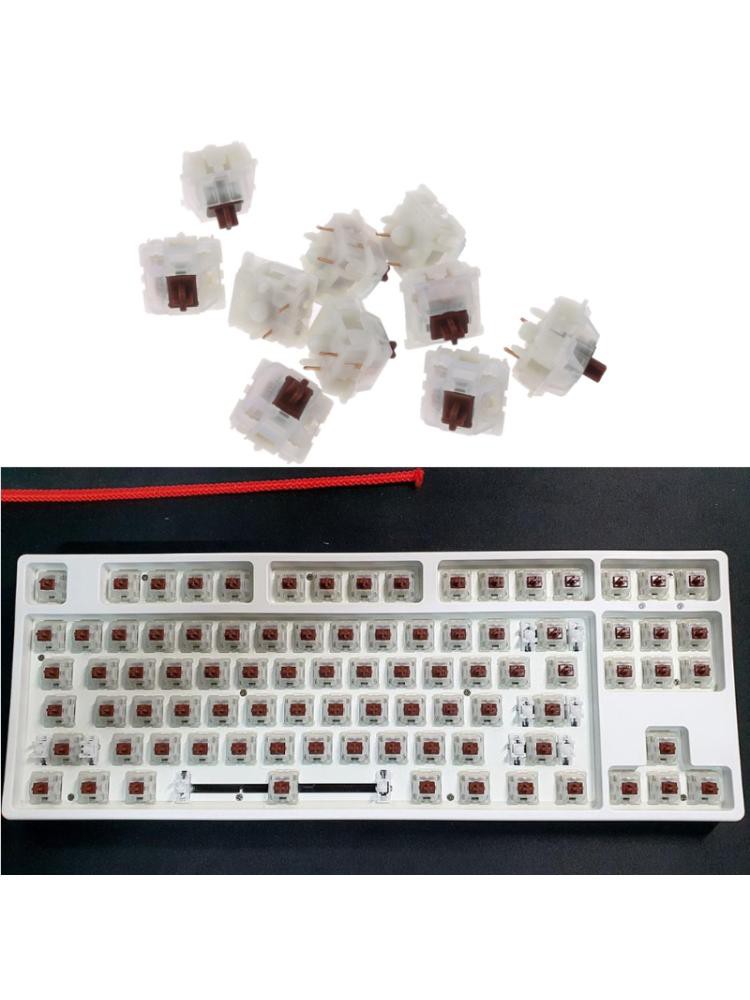 Bộ 10 Công Tắc 5pin Cho Bàn Phím Cơ Gk61 Gk64