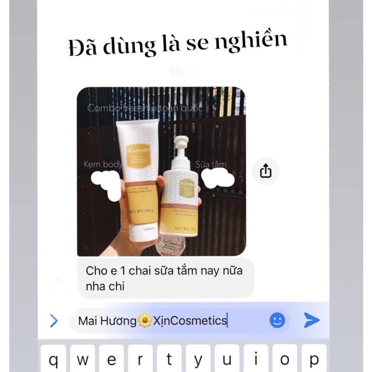COMBO KEM BODY SỮA TẮM ILAMMEI THÁI LAN | BigBuy360 - bigbuy360.vn