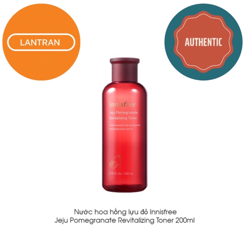 ♥MẪU HÓT]♥ Nước Hoa Hồng Lựu Đỏ Innisfree ♥200ml♥