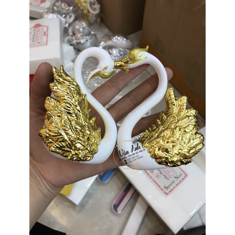 Thiên nga chụp mẫu nail