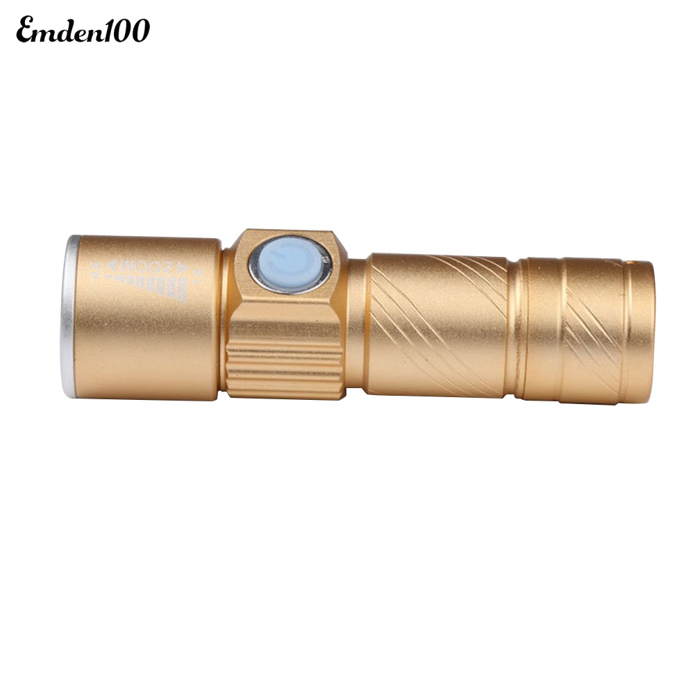 Đèn Pin Mini Cầm Tay Có Thể Sạc Lại Bằng Cổng USB