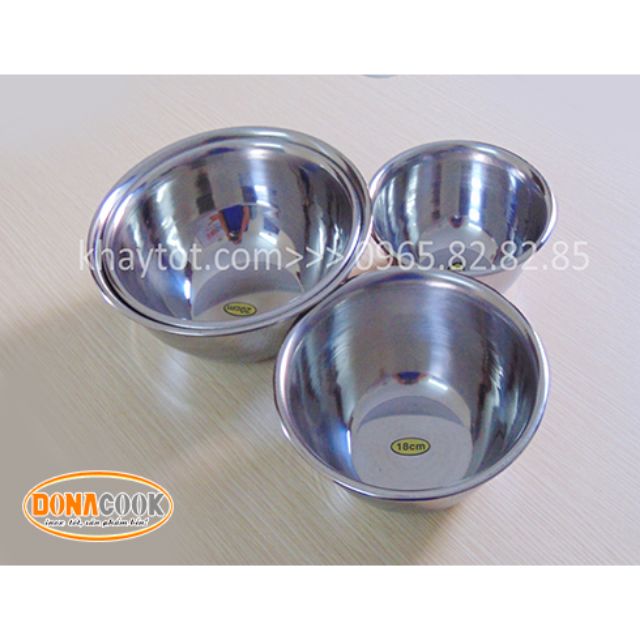 BÁT INOX CỔ CAO LOẠI 16CM - BA1103