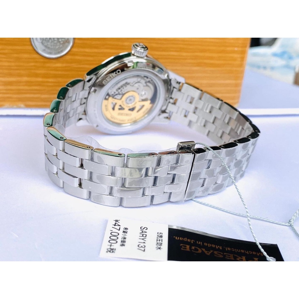 Đồng Hồ Nam SEIKO Presage Cocktail SARY137 Chính Hãng Tặng Dây Da Cao Cấp