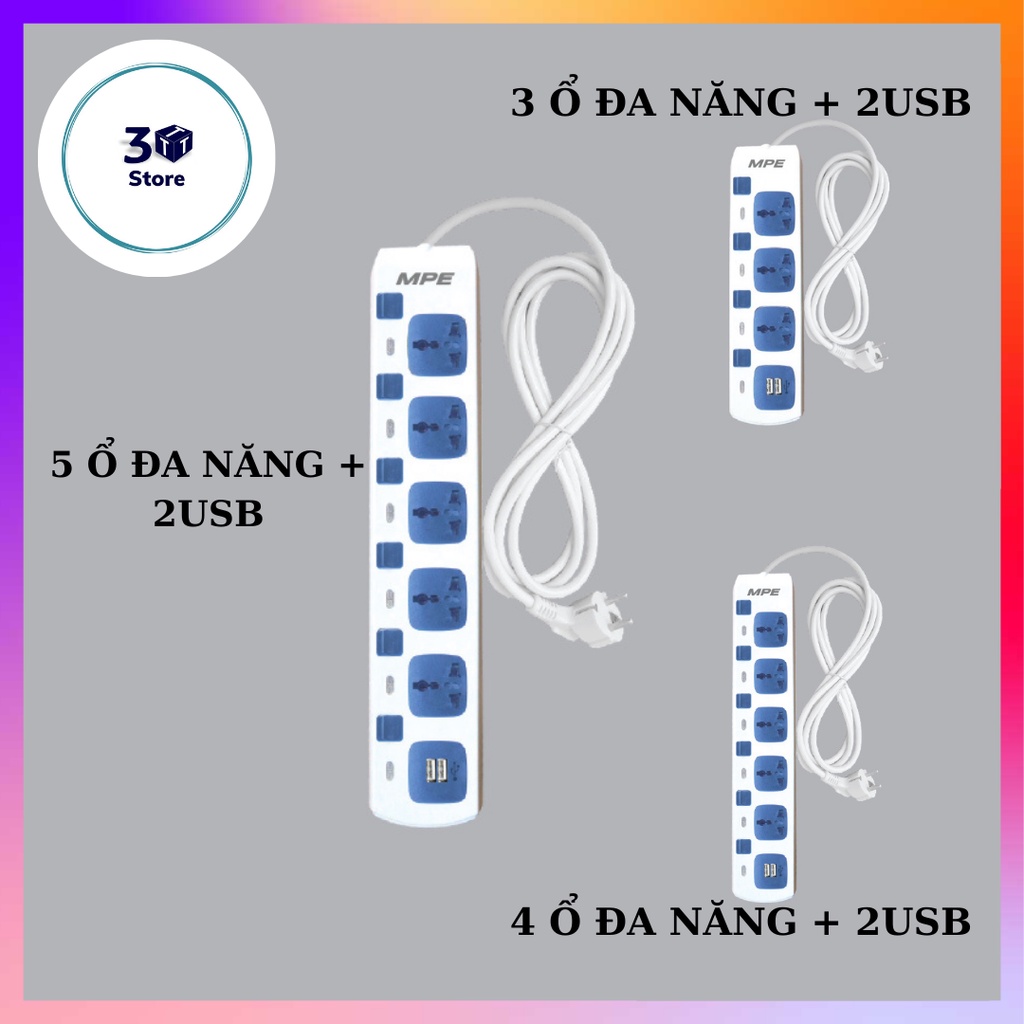 Ổ cắm điện đa năng bền đẹp chất lượng cao HÀNG CHÍNH HÃNG 1 ĐỔI 1