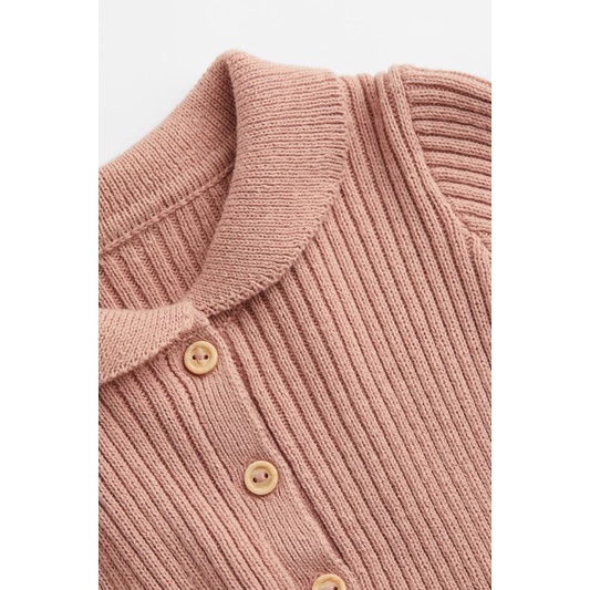 Áo cardigan len bé gái HM auth