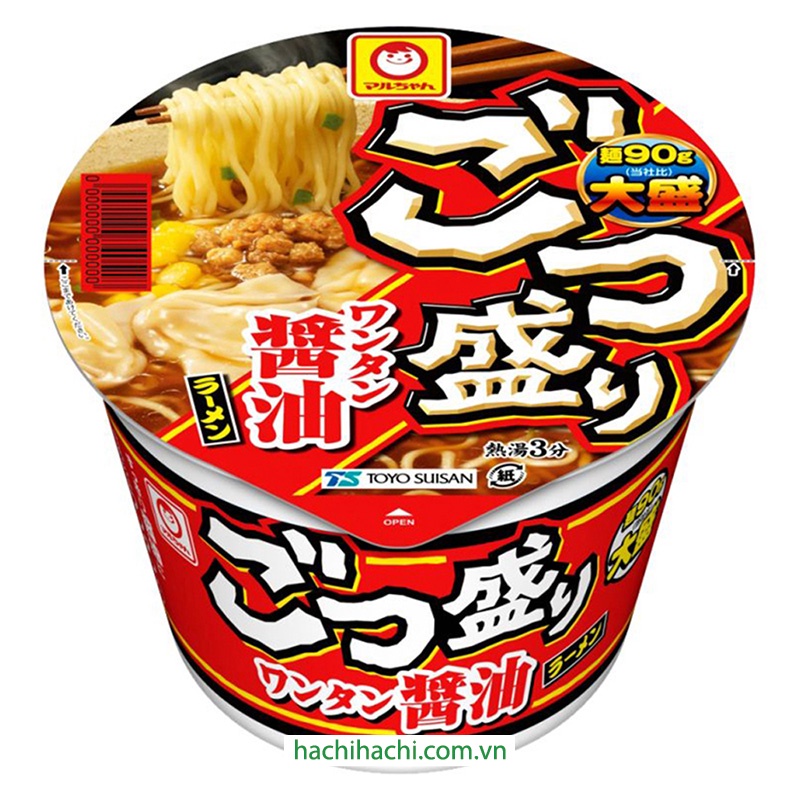 Mì ramen hoành thánh vị nước tương Maruchan Toyo Suisan 117g - Hachi Hachi Japan Shop