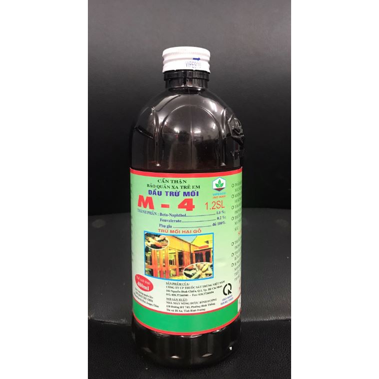 DẦU DIỆT MỐI M4 - 480ML - QUÉT TRỰC TIẾP TRÊN BỀ MẶT