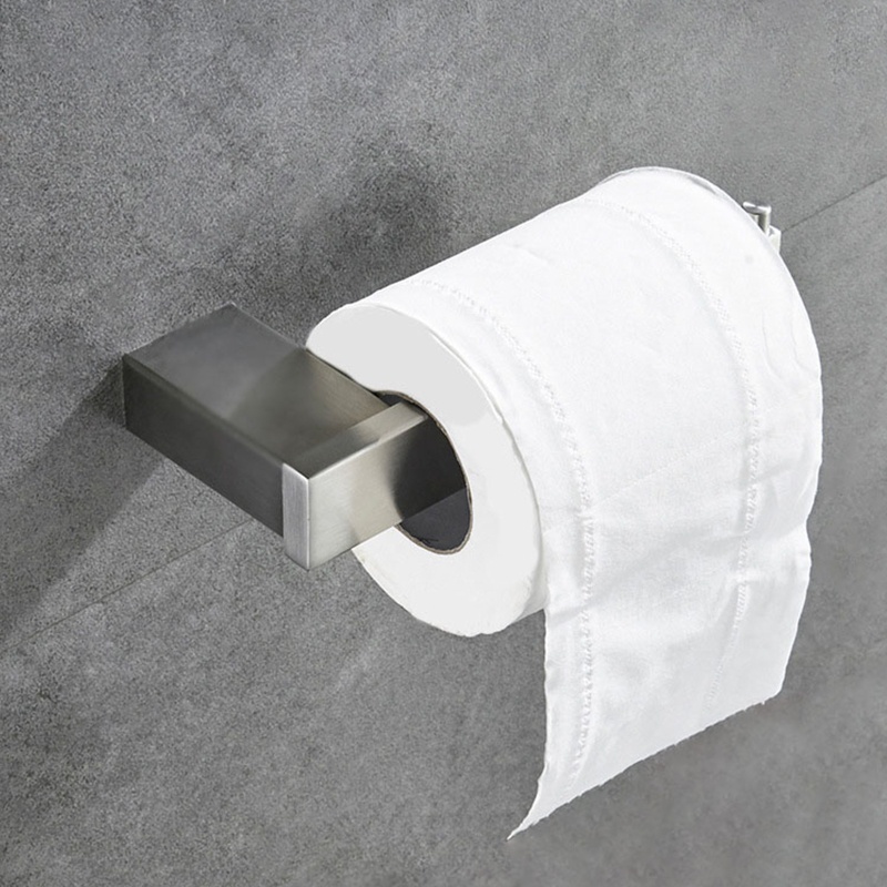 Giá Đỡ Cuộn Giấy Vệ Sinh Gắn Tường Đa Năng Chống Rỉ Sét